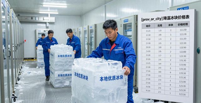 南岸降温冰块多少钱一吨？本地制冰厂报价来了